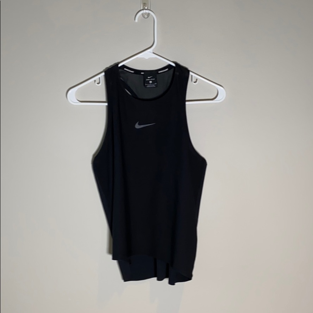 Nike court - black - racerback tank top SZ S